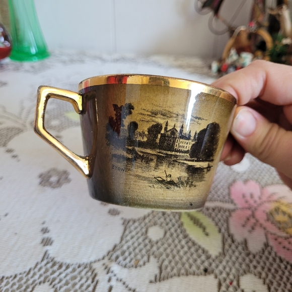 Royal Vistas Ware Cup and Saucer Paintings By Famous Artists Ridgeway England - Picture 14 of 16